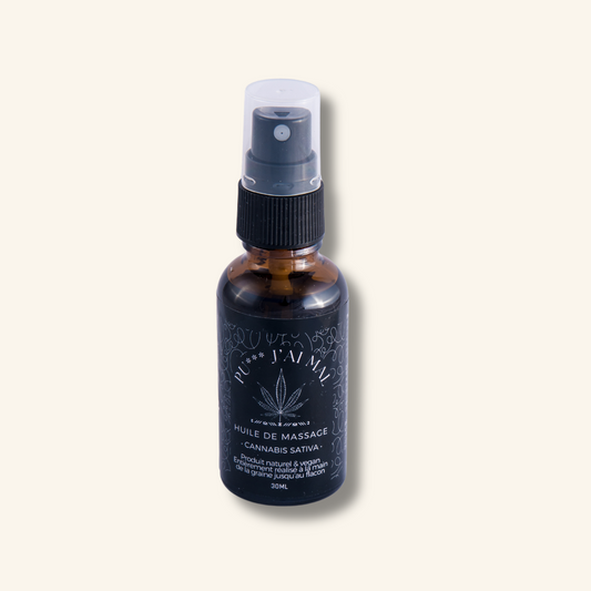 Huile de massage Pu*** j'ai mal - 30ml