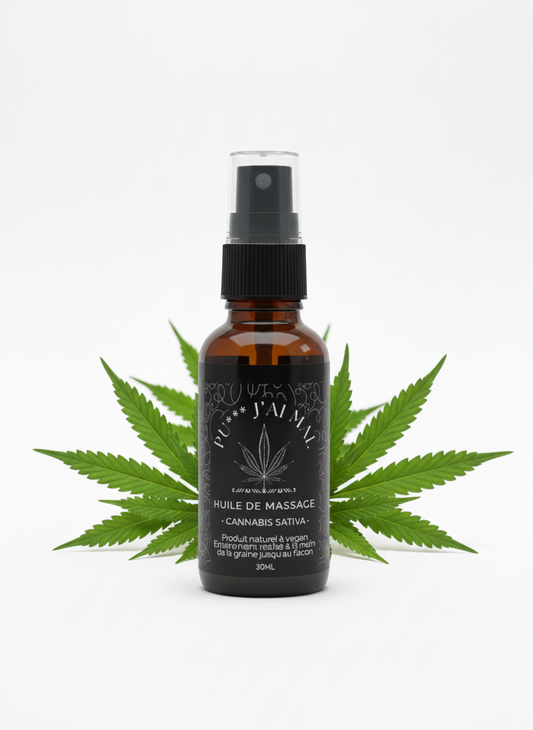 Huile de massage Pu*** j'ai mal - 30ml